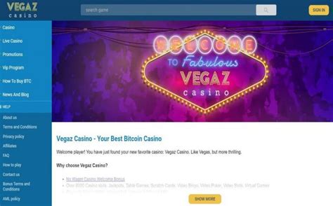 vegaz casino online